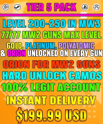 COD MW2 Accounts For Sale Orion