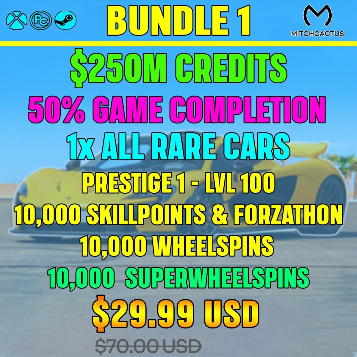 Forza Horizon 5 Personal Mod - Bundle 1