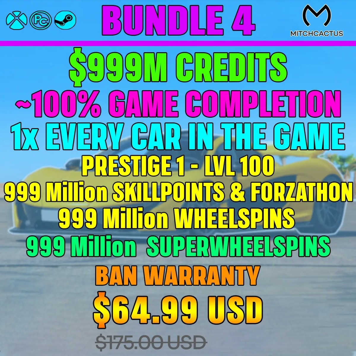 Forza Horizon 5 Personal Mod - Bundle 4