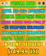 XDefiant Accounts For Sale Titanium Prisma