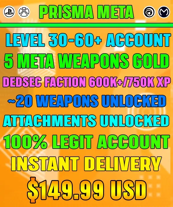 XDefiant Accounts For Sale Titanium Prisma