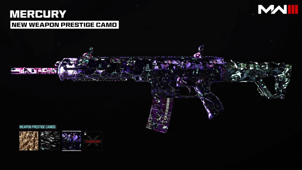 Mercury Camo in MW3