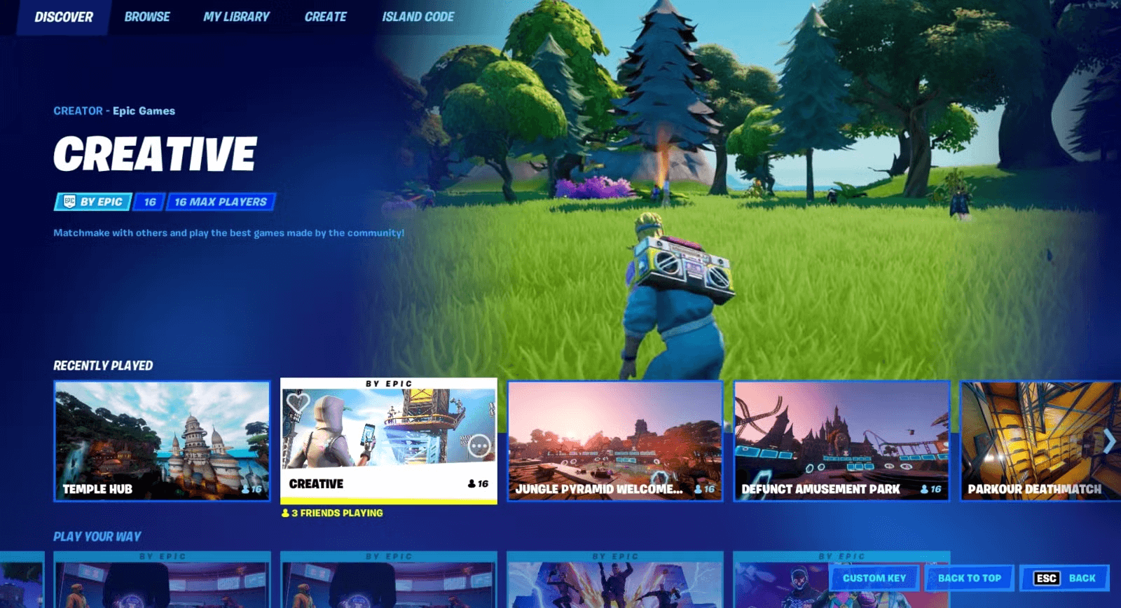 Creative Mode and Controversy