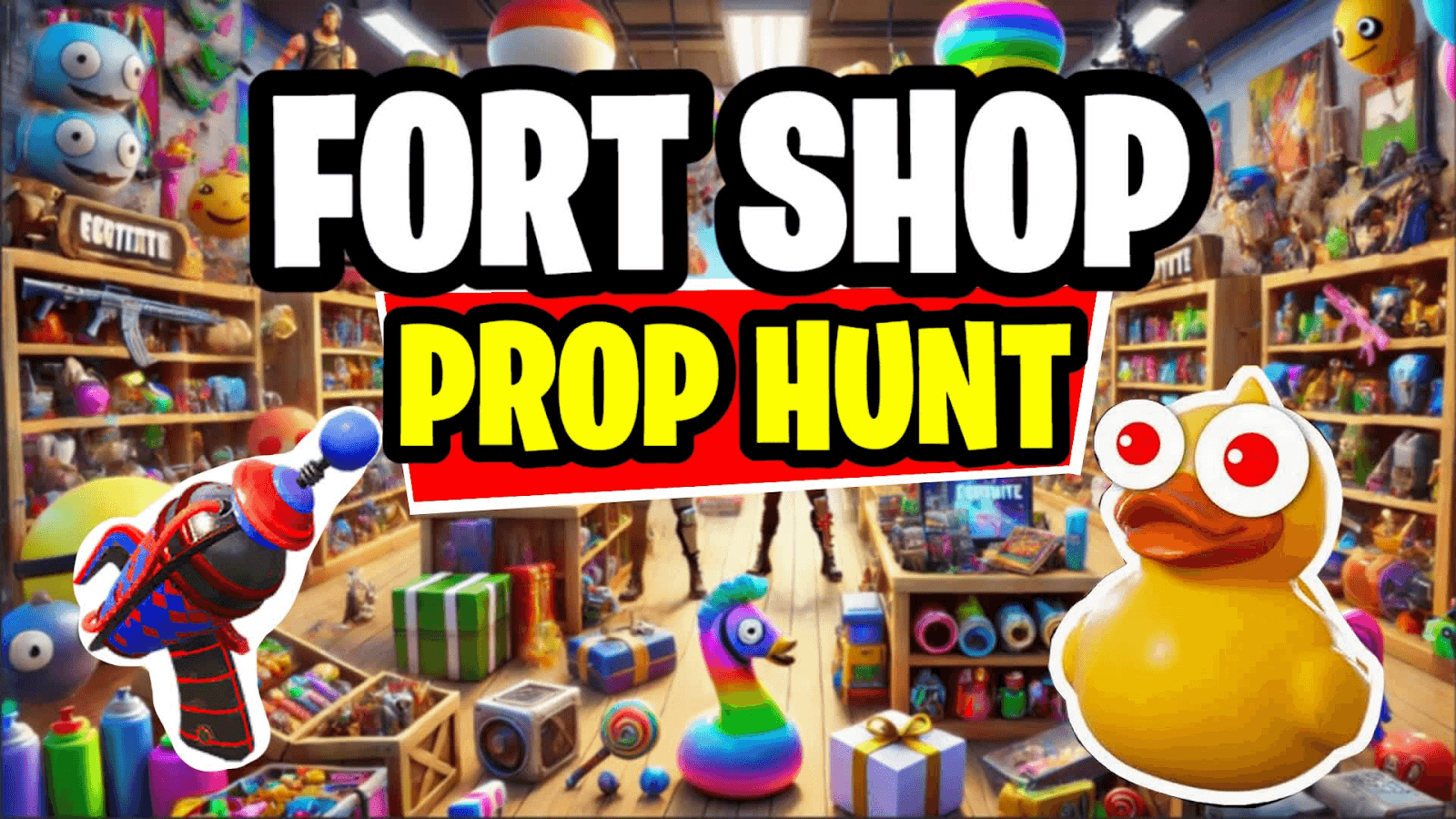Best Fortnite Side Games To Play Fortshop prop hunt