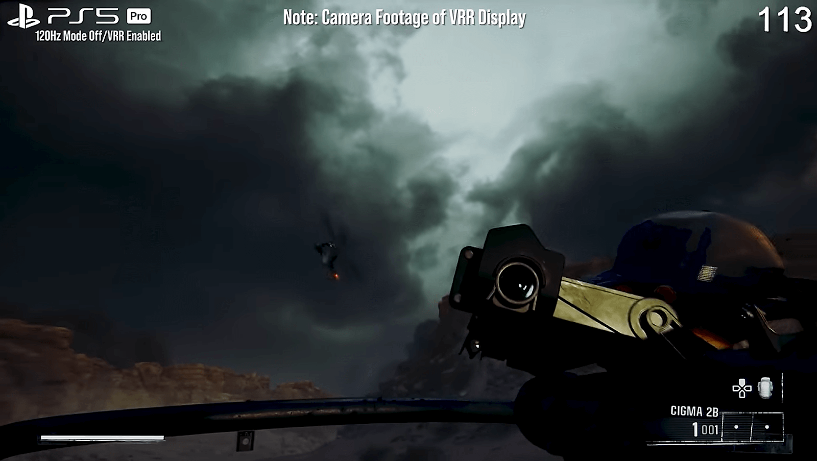 VRR enabled on Black Ops 6 PS5 Pro version