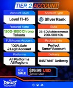 Marvel Rivals Silver Accounts For Sale