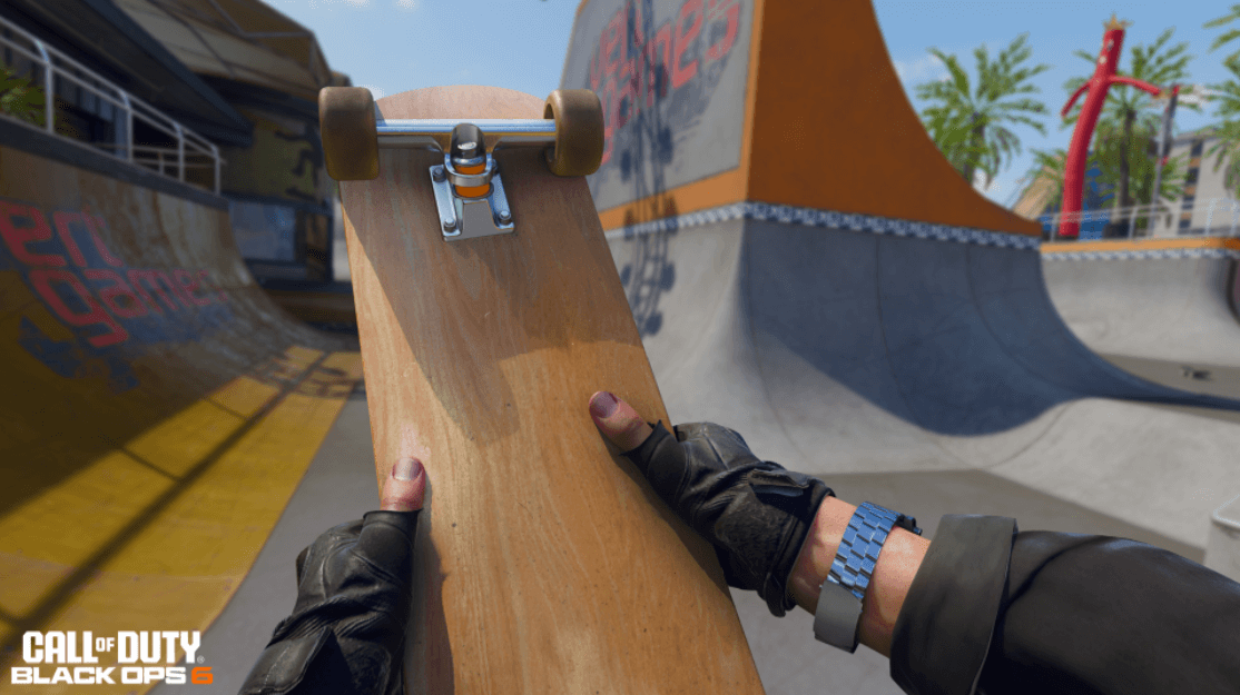 Skateboard (Melee Weapon among the new 6 weapons in BO6 Season 02)