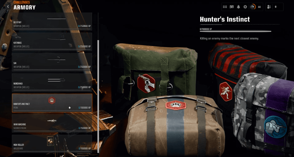 Black Ops 6 hunter instinct perk