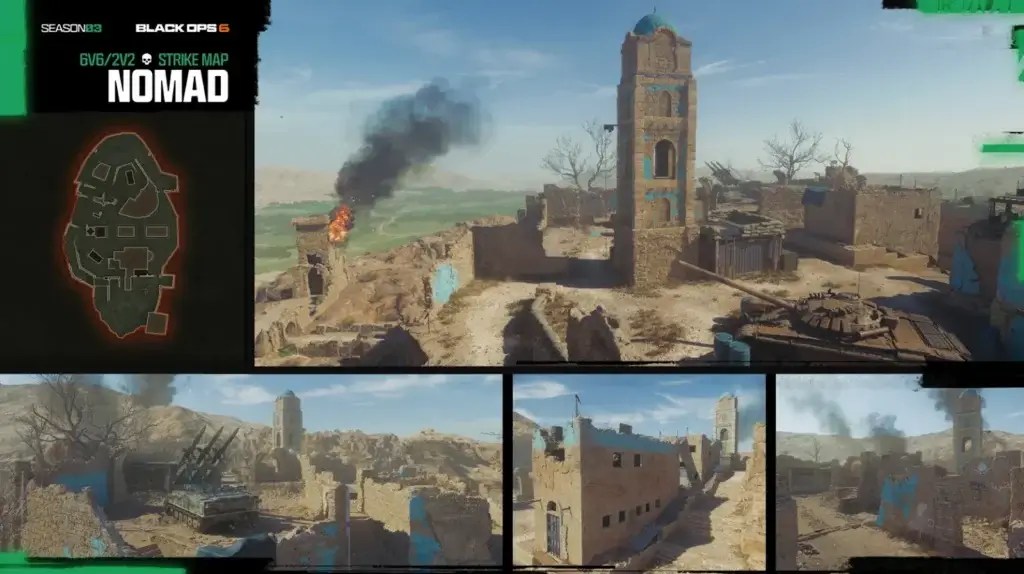 Nomad - new multiplayer map